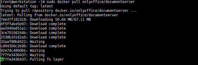 使用Docker部署ONLYOFFICE Document Server